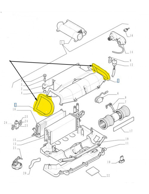 Anello di tenuta New Holland - cod 47132094