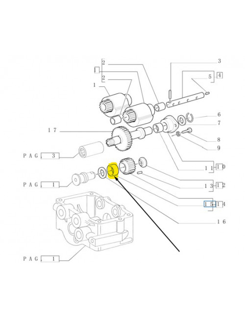 Boccola New Holland - cod 4628982