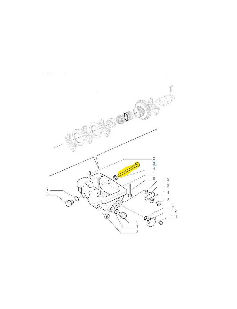 Bullone New Holland - cod 5123396 Bullone New Holland - cod 5123396