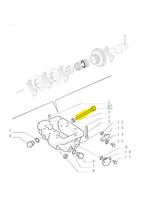 Bullone New Holland - cod 5123396