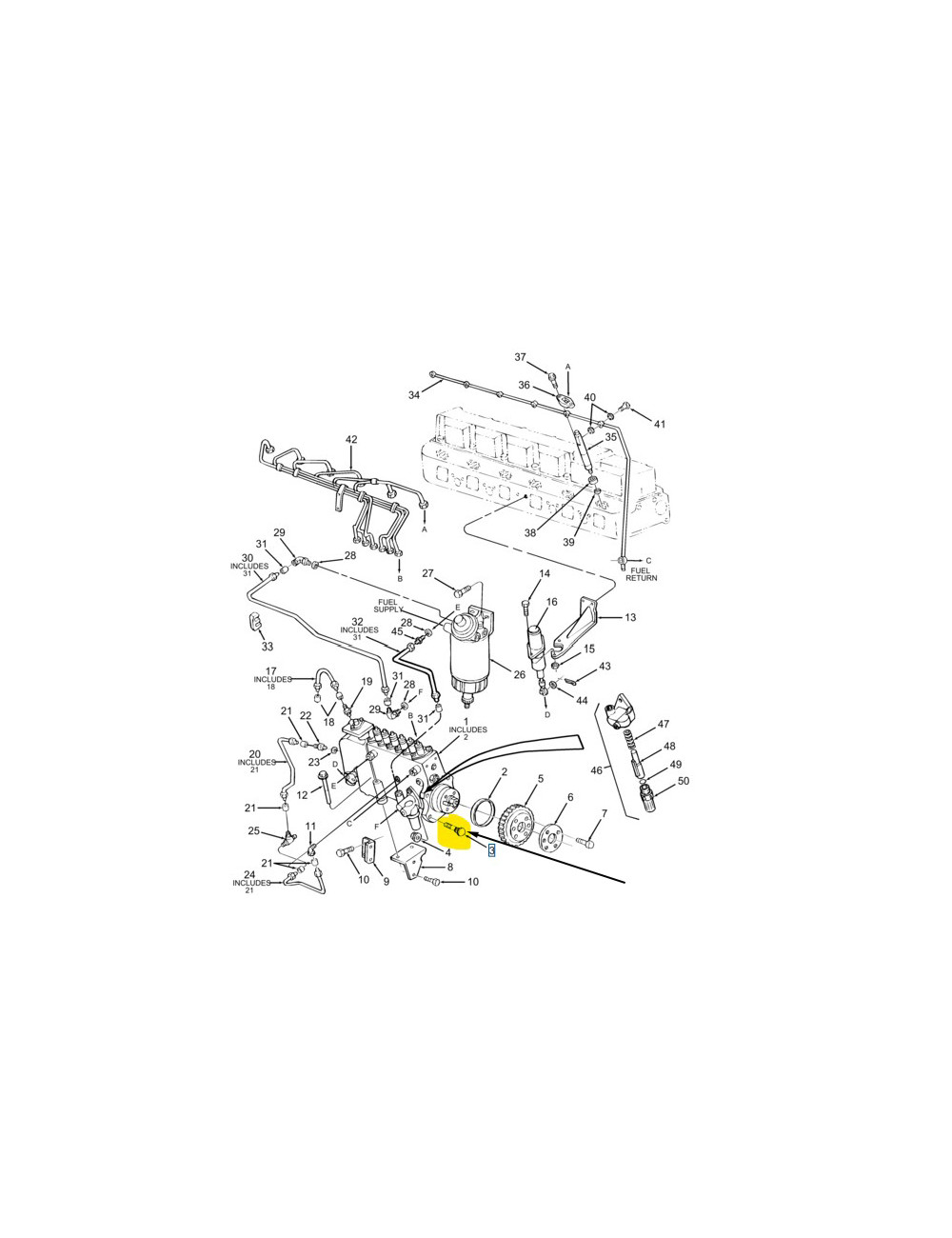 Bullone per piastra mietitrebbia New Holland - cod 81876724