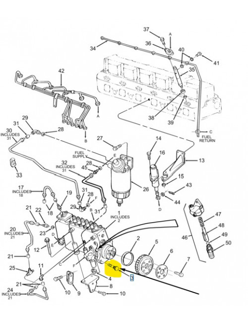 Bullone per piastra mietitrebbia New Holland - cod 81876724