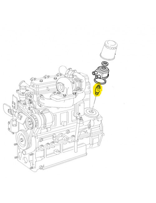 Connettore idraulico New Holland - cod 4842798