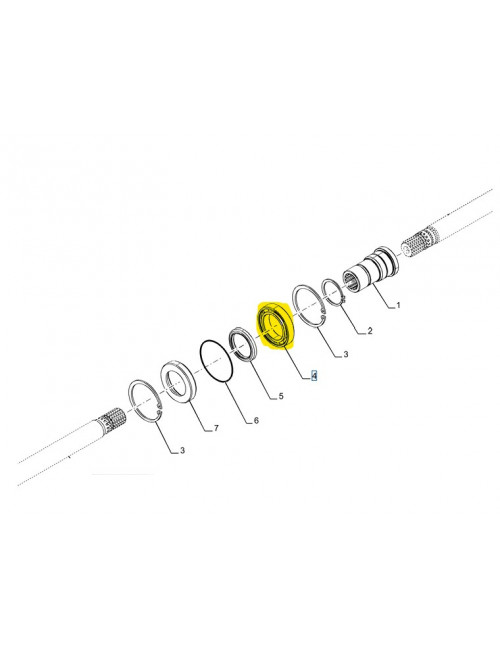 Cuscinetto a sfera New Holland - cod 28042500
