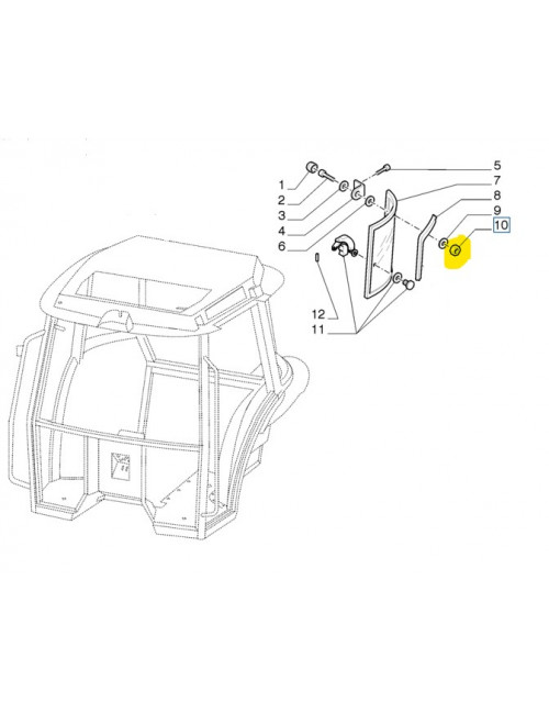 Dado New Holland - cod 5094141