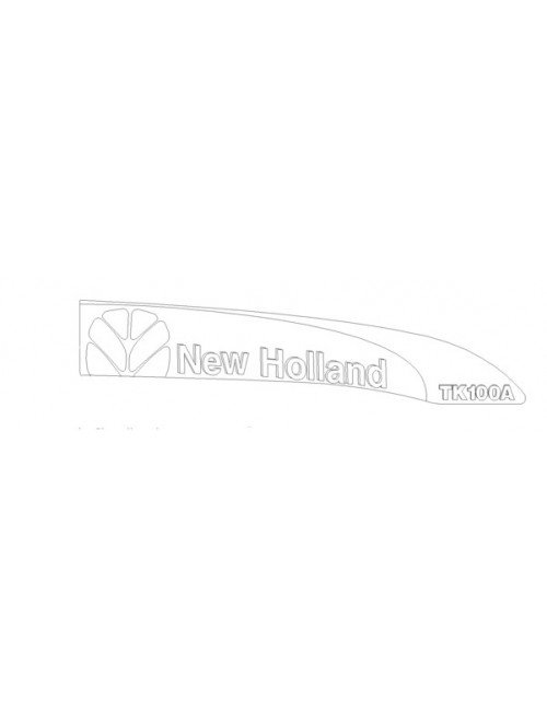 Decalcomania lato destro New Holland - cod 47137232