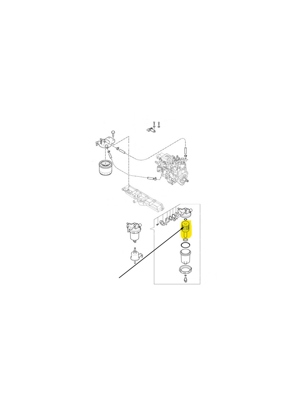 Elemento collegamento New Holland - cod 9978059 Elemento collegamento New Holland - cod 9978059