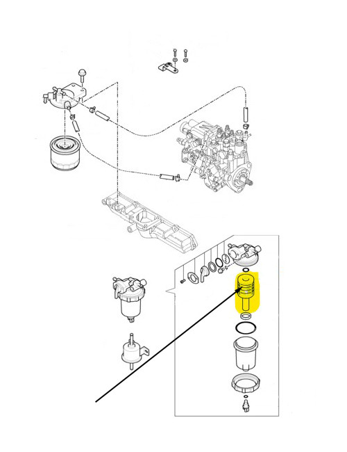 Elemento collegamento New Holland - cod 9978059