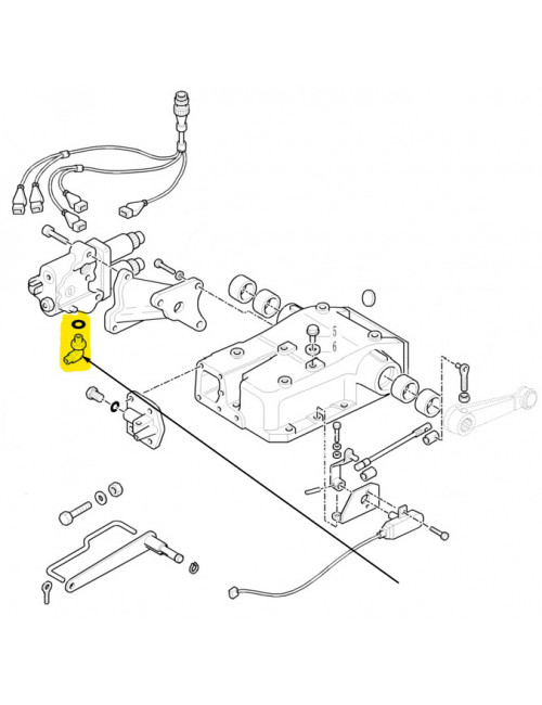 Gomito distrib. sollevat. New Holland -cod 82002498