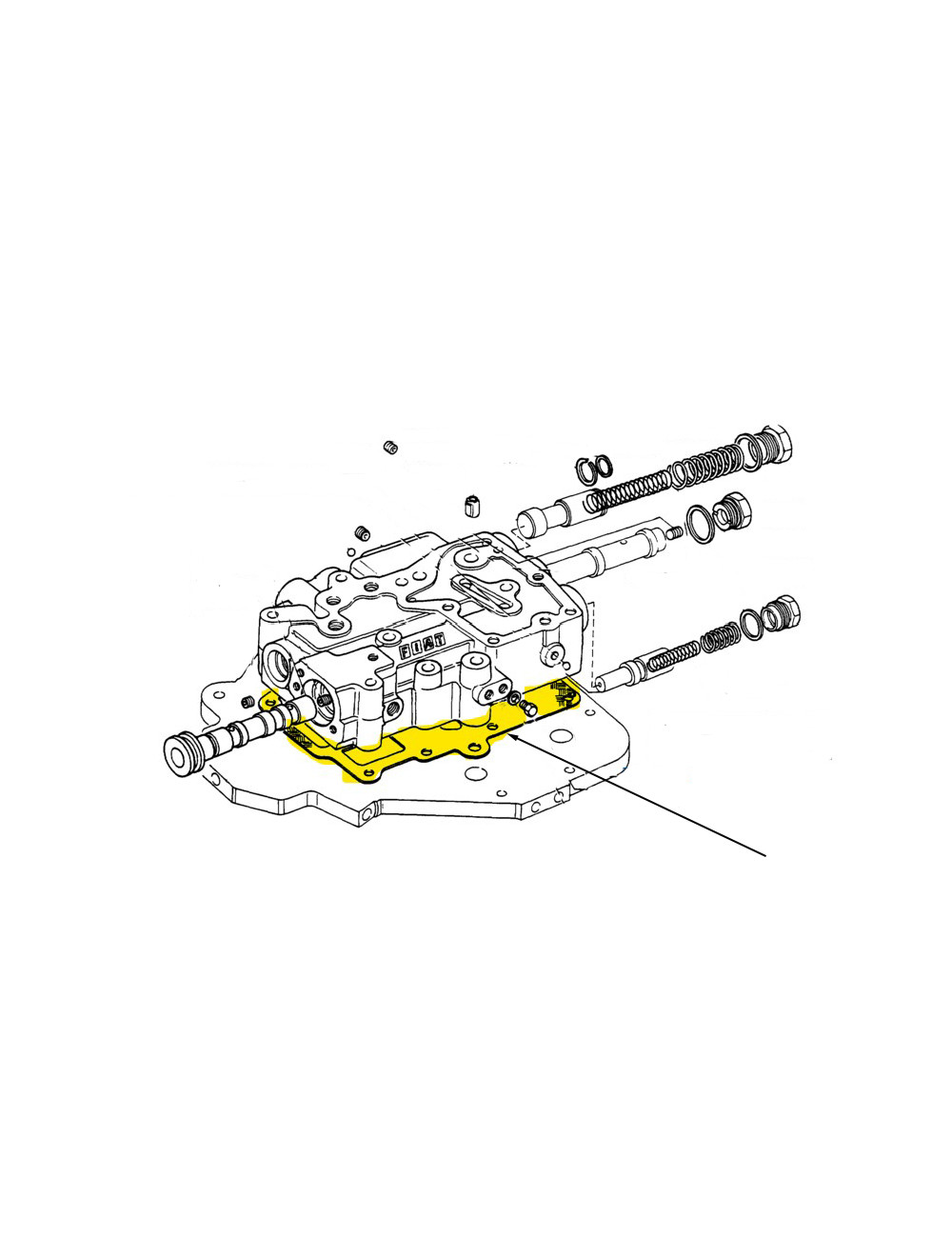 Guarnizione New Holland - cod 5153004 Guarnizione New Holland - cod 5153004
