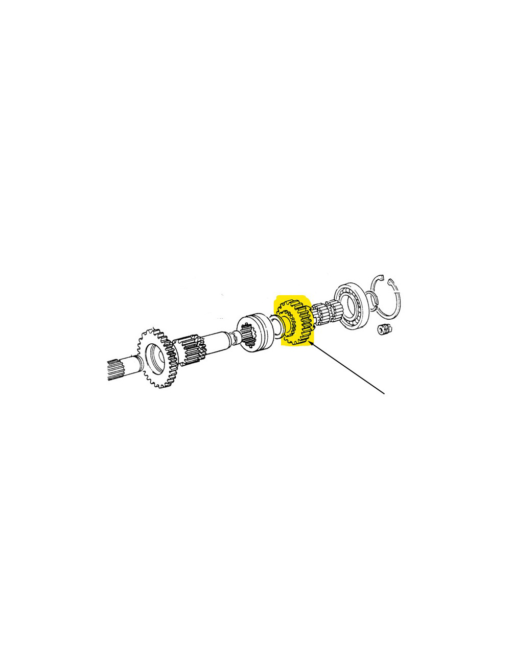 Kit Ingranaggi HP RG5-5663 Per Assemblaggio Registrazione, Compatibile LJ 9000/9040/9050, Nuovo Aperto
