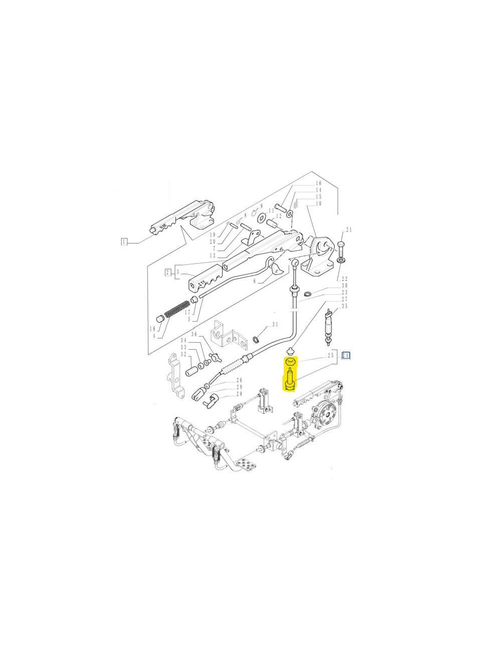 Interruttore comando freno a mano New Holland -cod 9975007 Interruttore comando freno a mano New Holland -cod 9975007