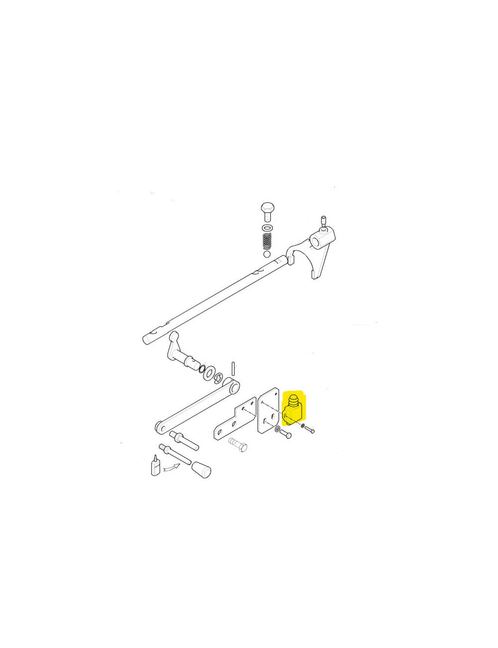 Interruttore leva presa di forza New Holland - cod 9976489