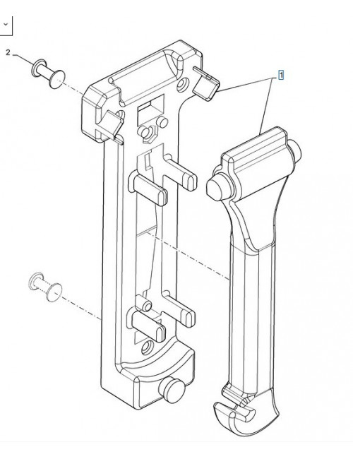 Martello uscita di sicurezza New Holland - cod 305688A1