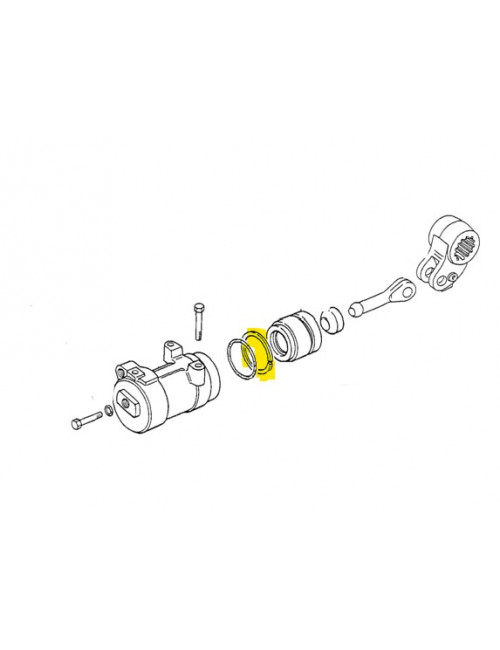 Guarnizione pistone sollevatore new holland - cod 5126204