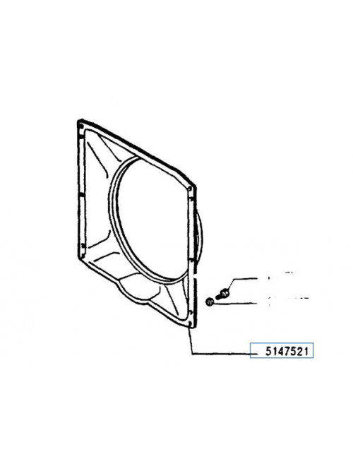 Convogliatore aria New Holland - cod 5147521