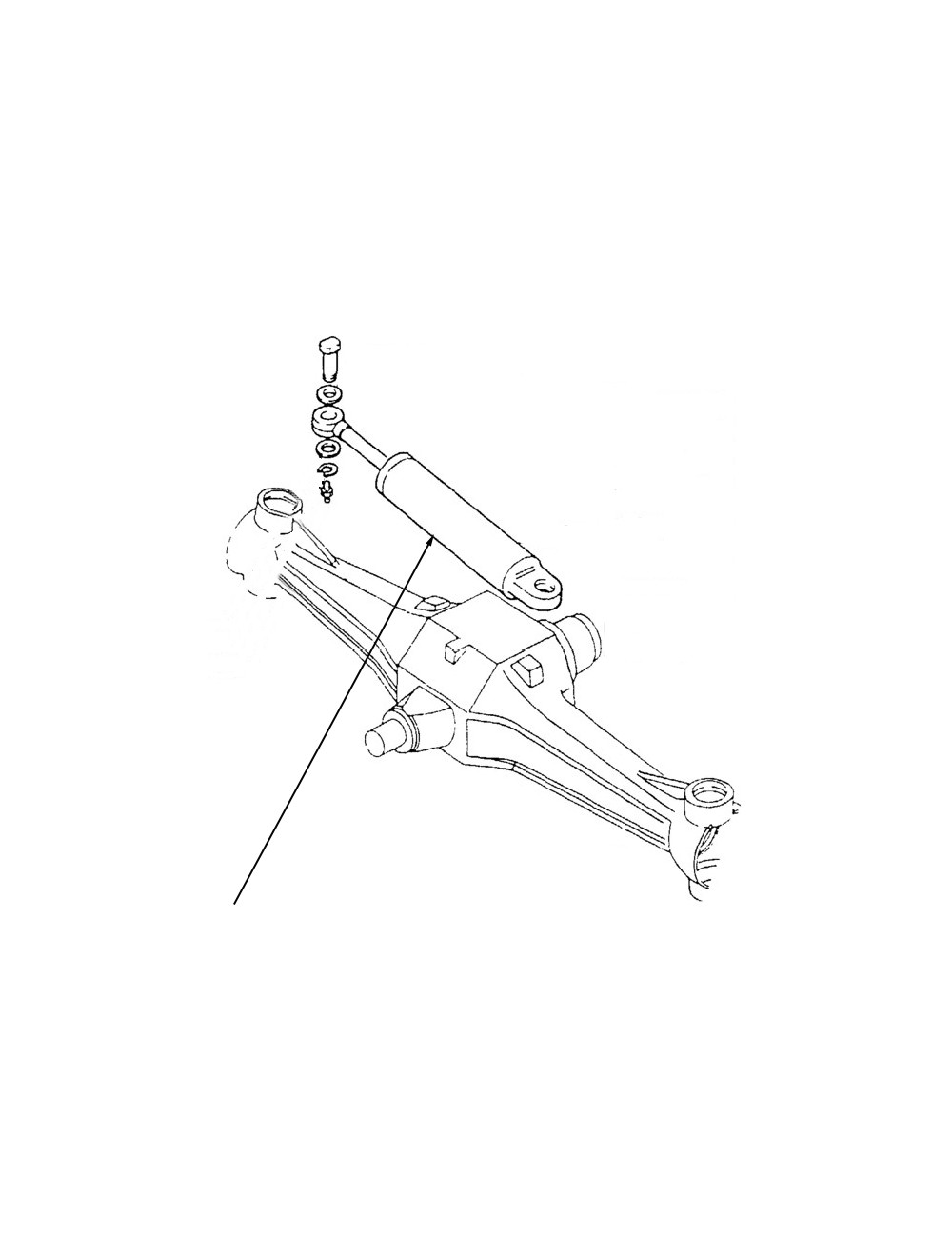 Pistone idraulico New Holland - cod 5110840