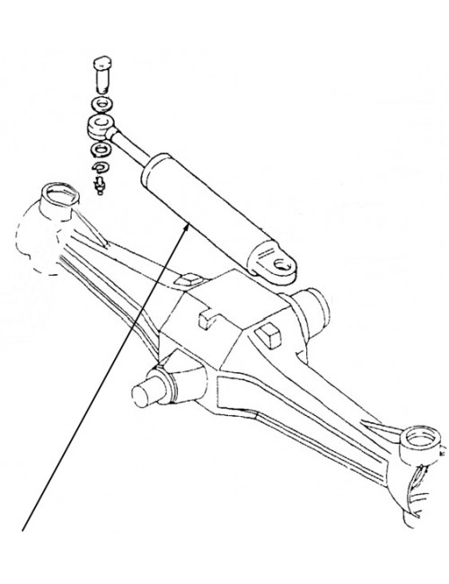 Pistone idraulico New Holland - cod 5110840