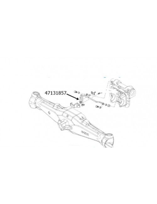 Tubo rigido New Holland - cod 47131857