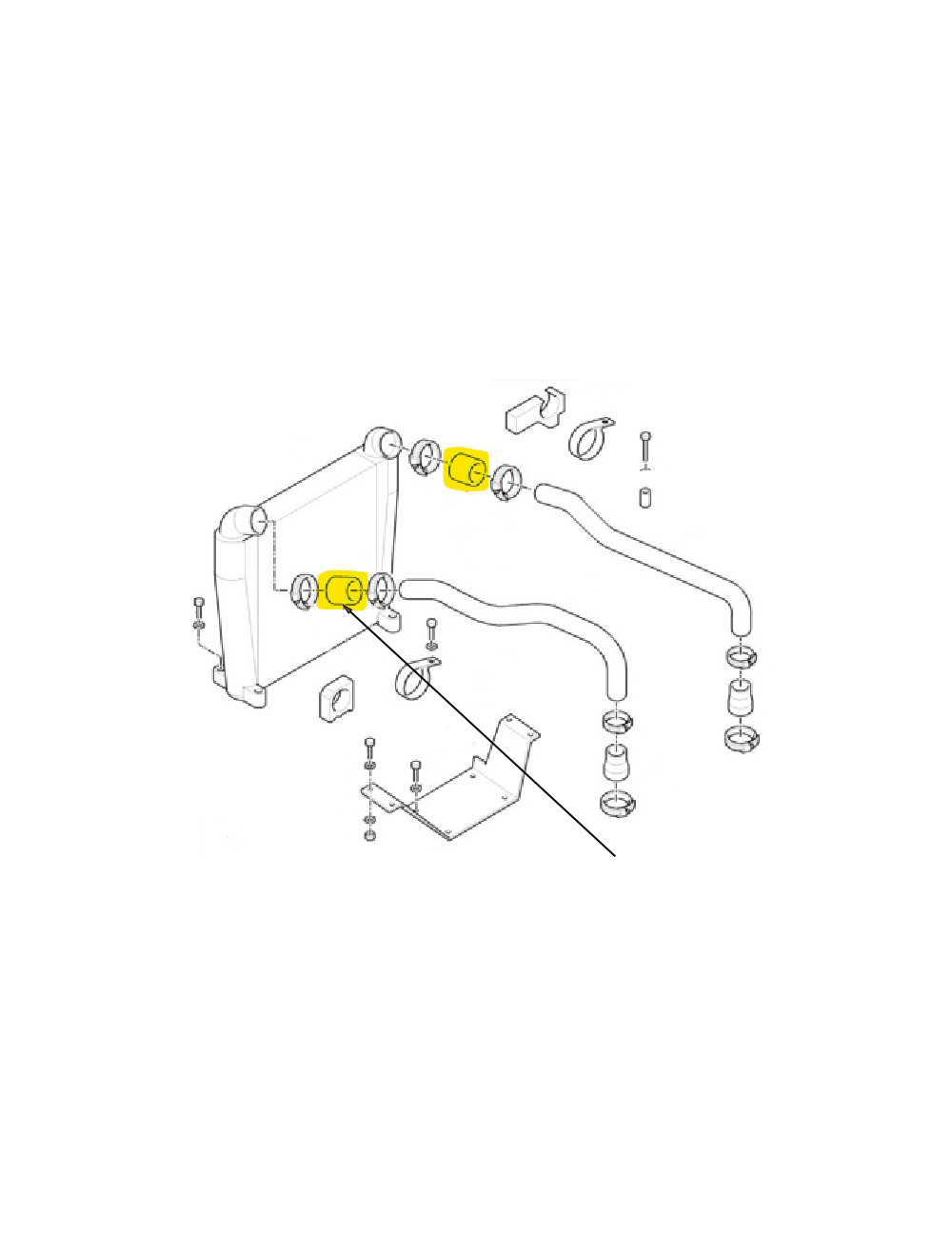 Forcella Gruppo Leve Di Guida New Holland -cod 9971641 - Foto 11