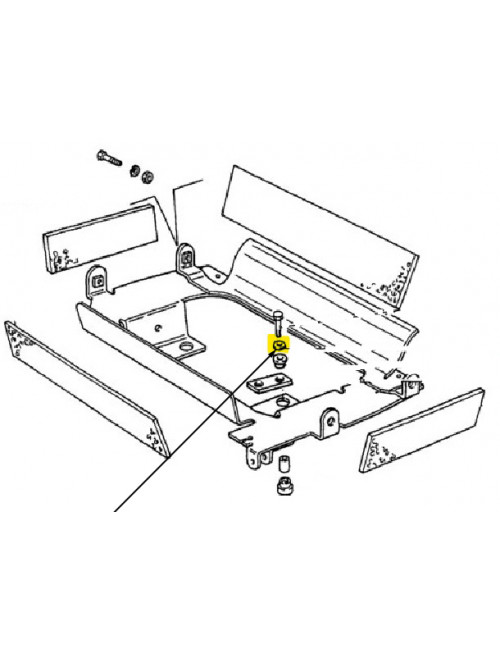 Rosetta piana New Holland - cod 5148036