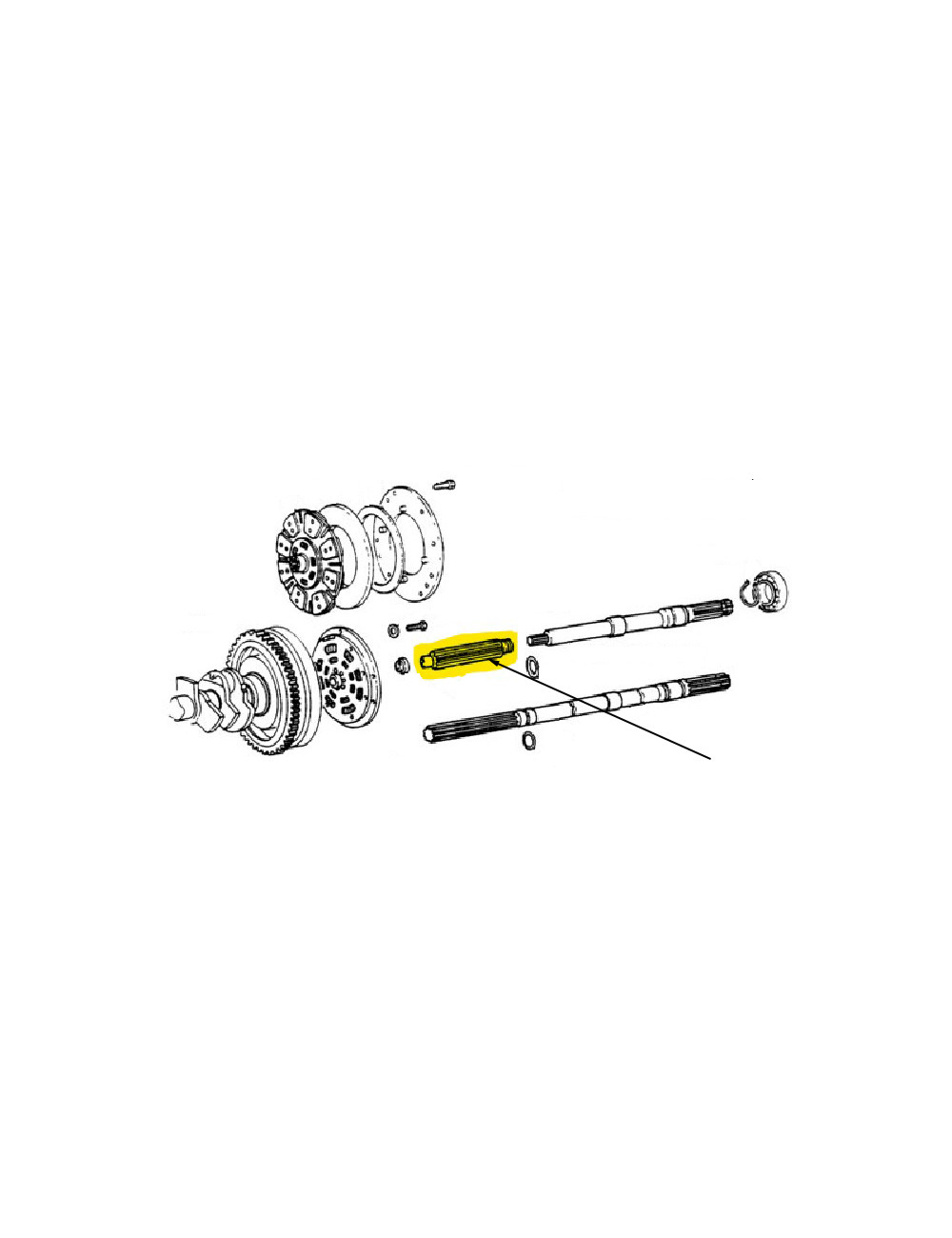 Albero trasmissione New Holland - cod 5148091 Albero trasmissione New Holland - cod 5148091