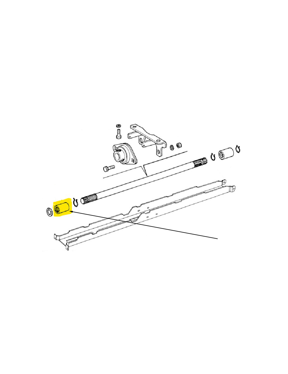 Manicotto New Holland - cod 5150124 Manicotto New Holland - cod 5150124