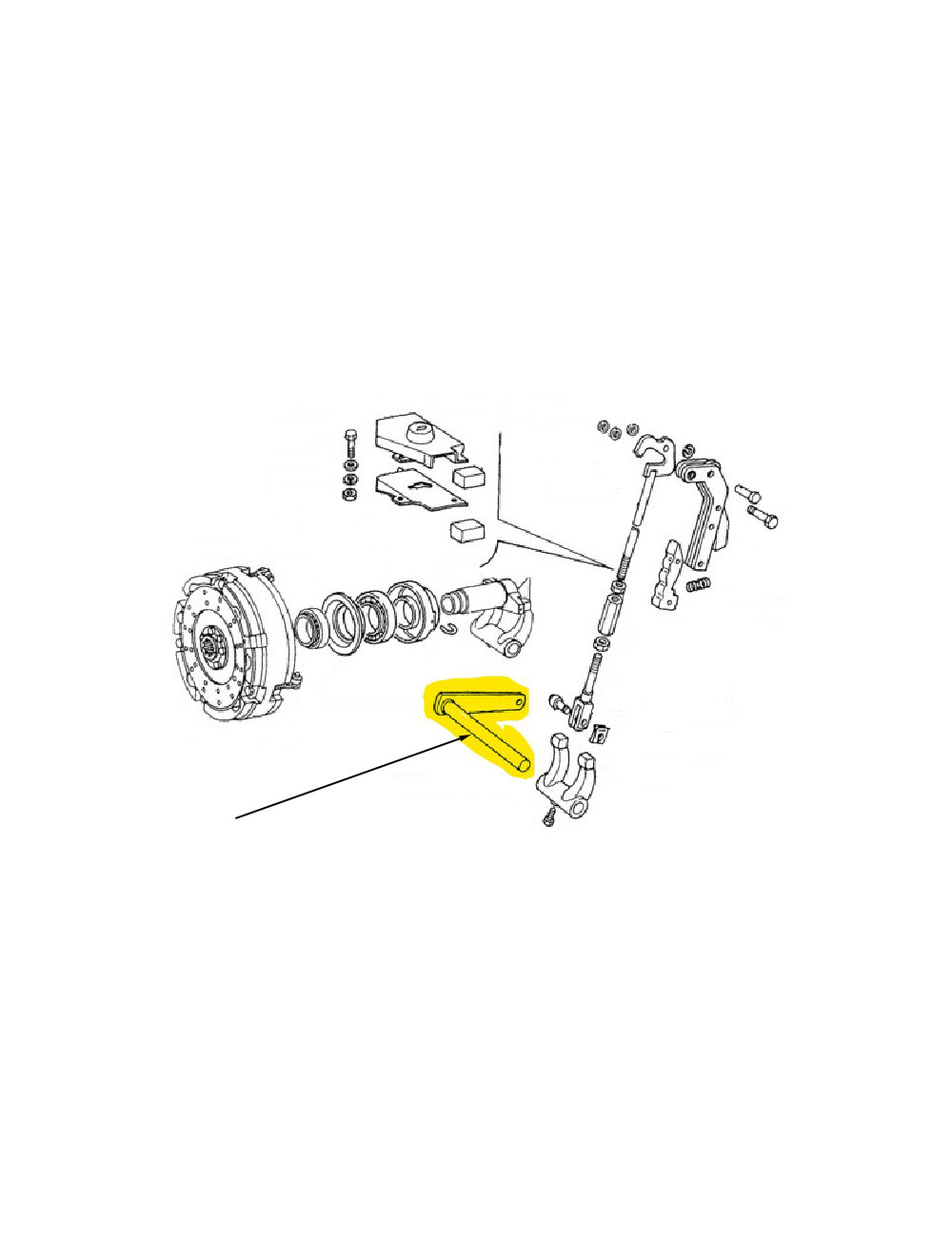 Albero inserimento presa di forza New Holland - cod 5111595 Albero inserimento presa di forza New Holland - cod 5111595