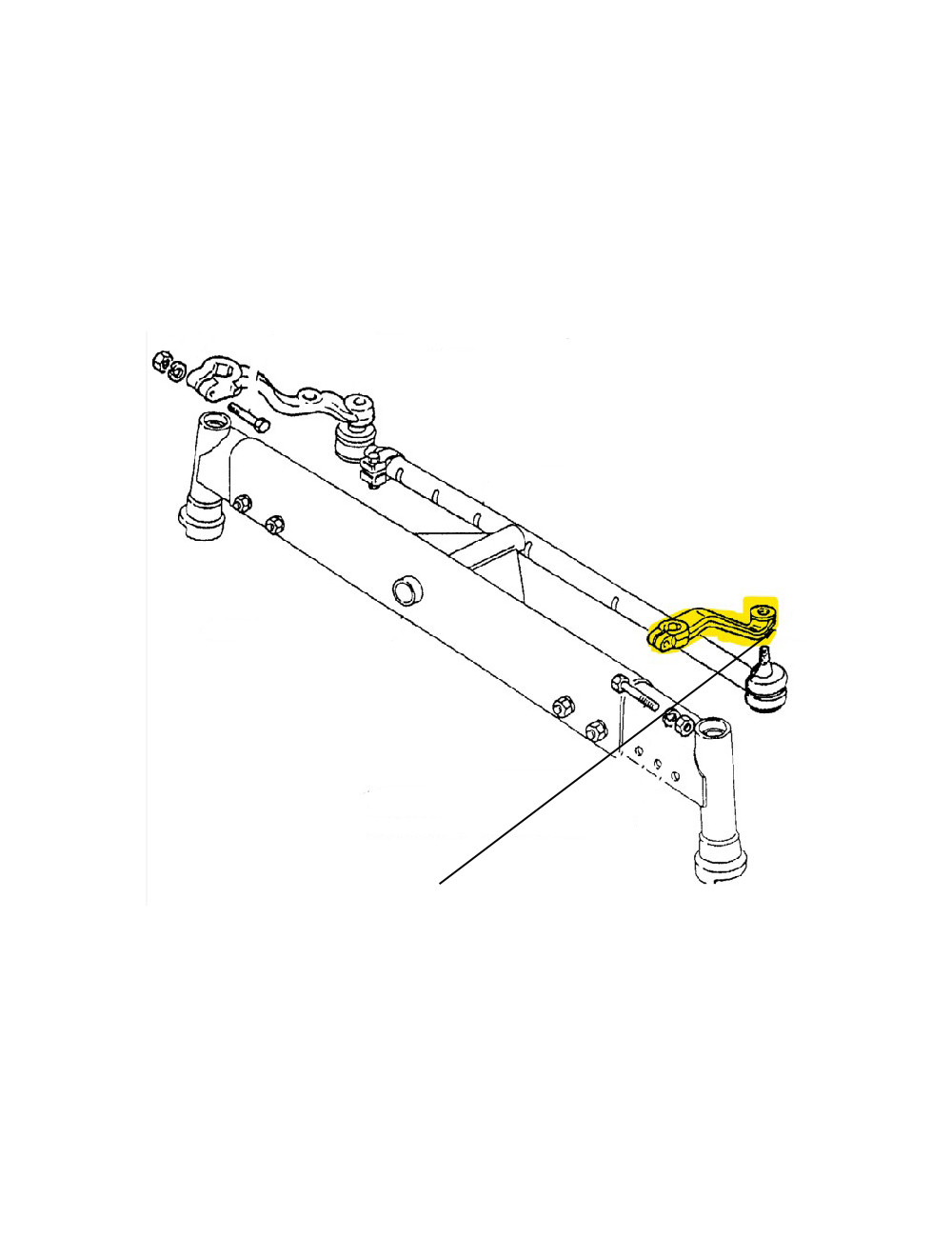 Leva New Holland - cod 5126299 Leva New Holland - cod 5126299