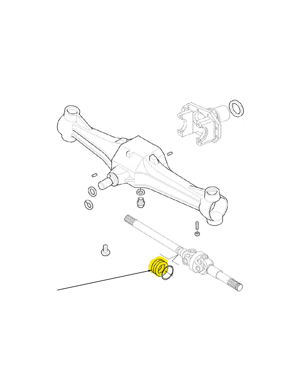 Manicotto New Holland - cod 4997348