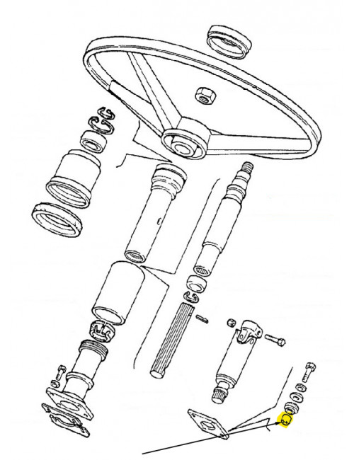Distanziale New Holland - cod 5124936
