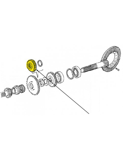 Ingranaggio New Holland - cod 5125008