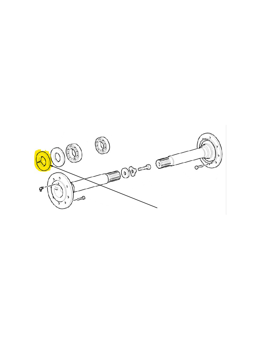 Distanziale New Holland -  cod 5126461