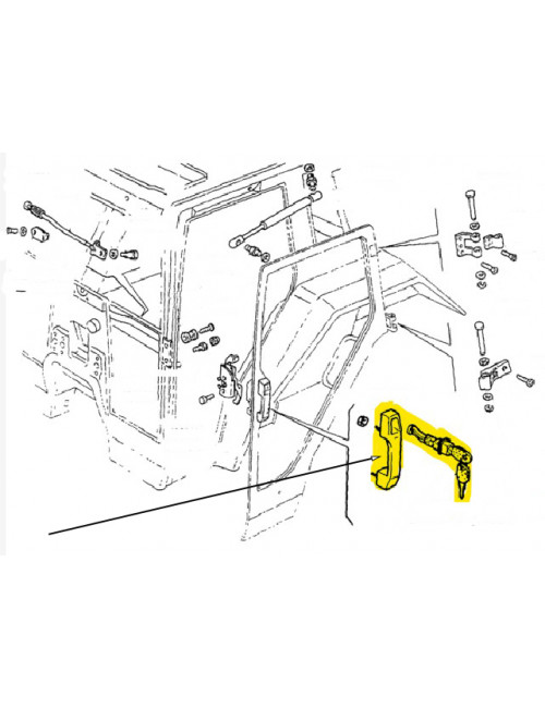 Corredo maniglia New Holland - cod 5155325