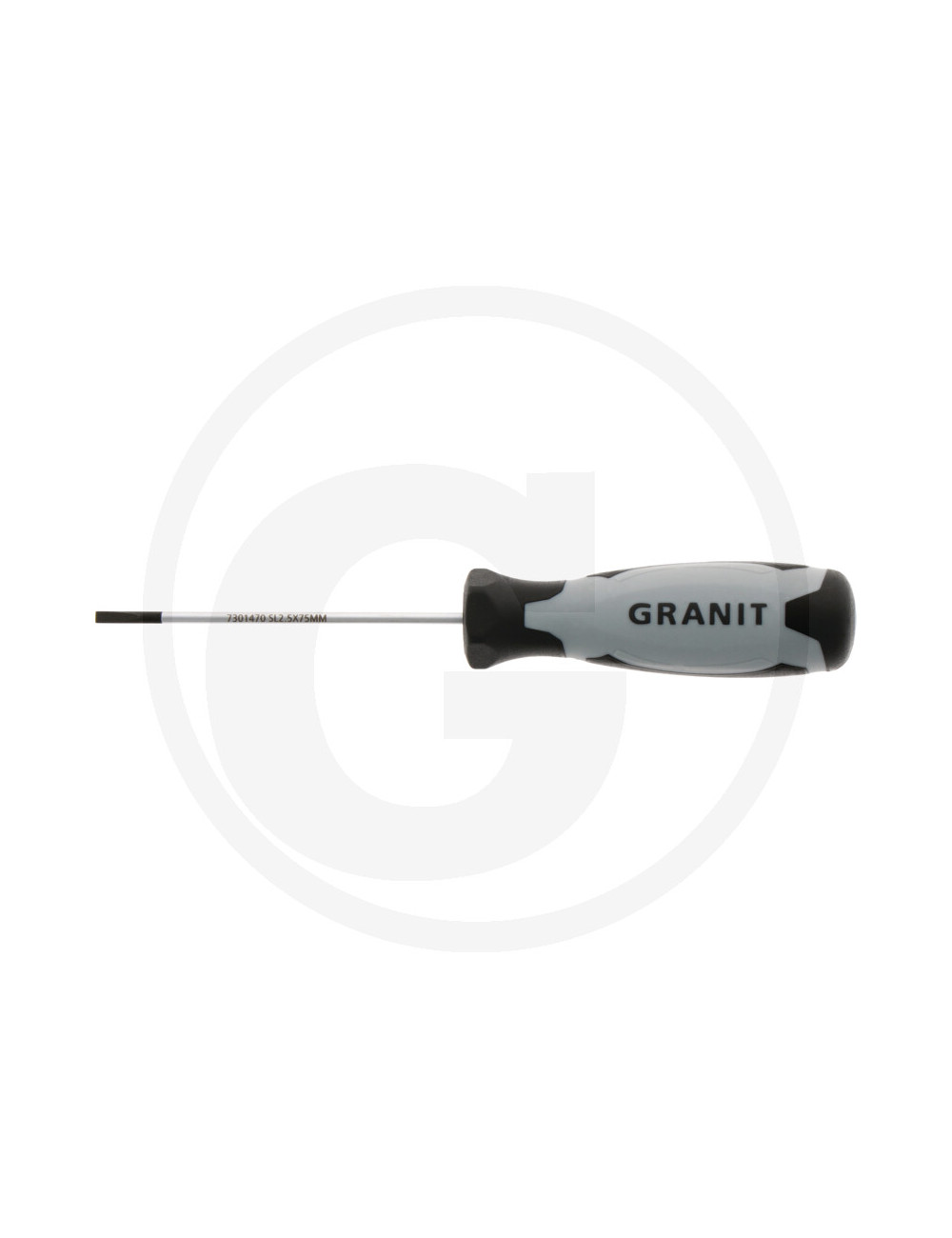 Cacciavite a intaglio, 2,5 mm Granit Black Edition cod 7301470