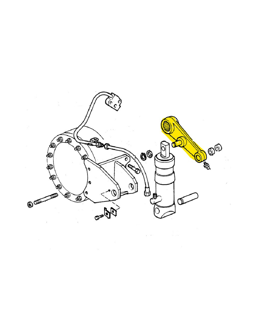 braccio di sollevamento New Holland cod 5161944