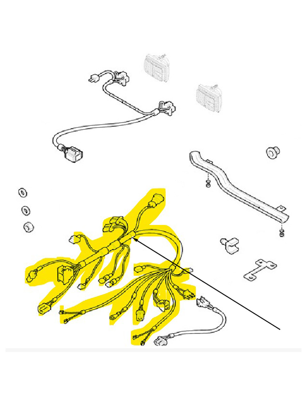 insieme cavi New Holland cod 47130355