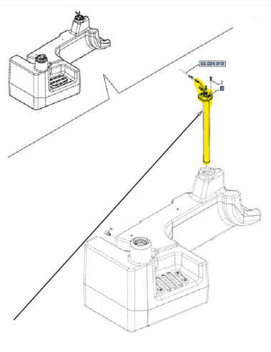 trasmettitore di livello New Holland  cod 51474123