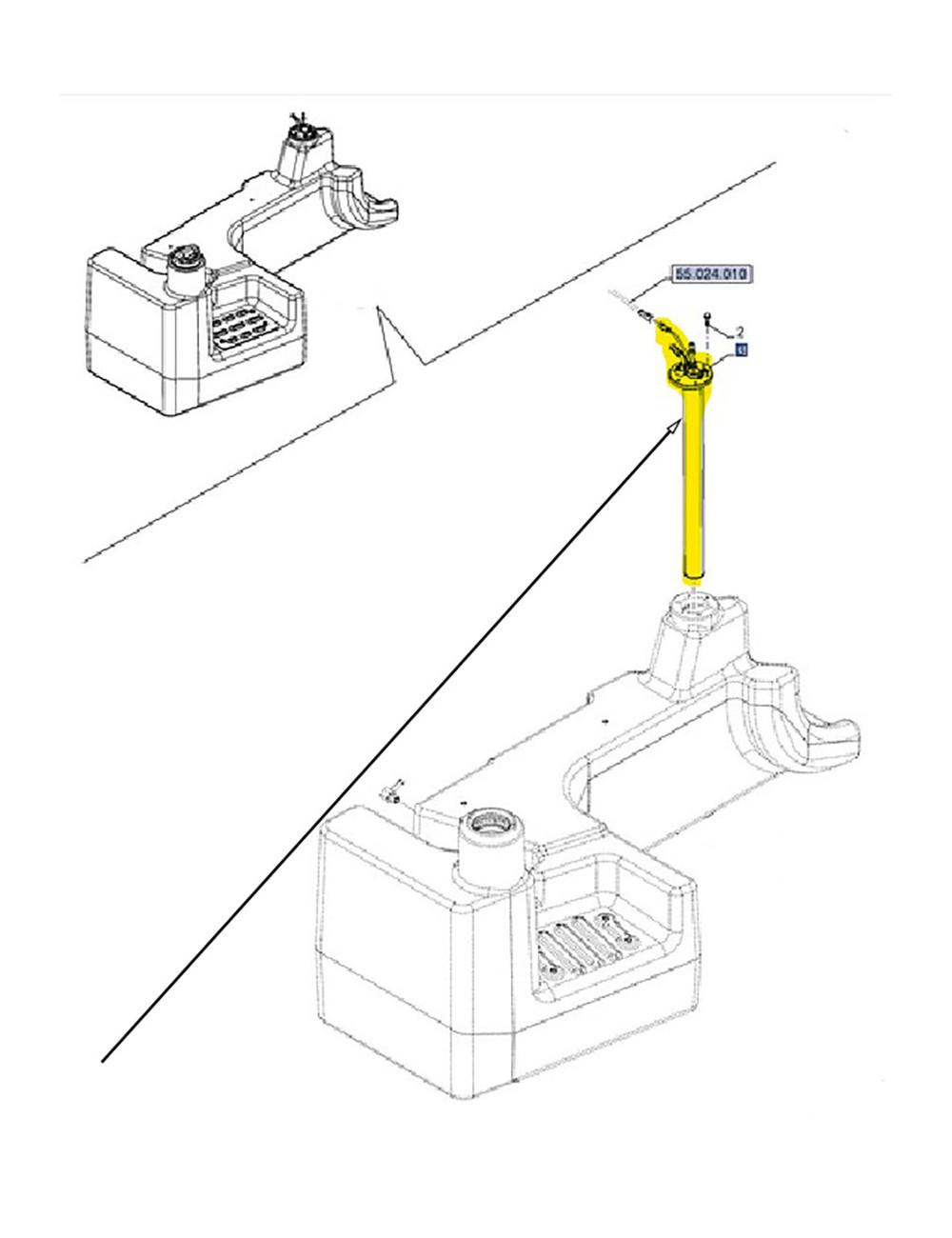 trasmettitore di livello New Holland  cod 51474123