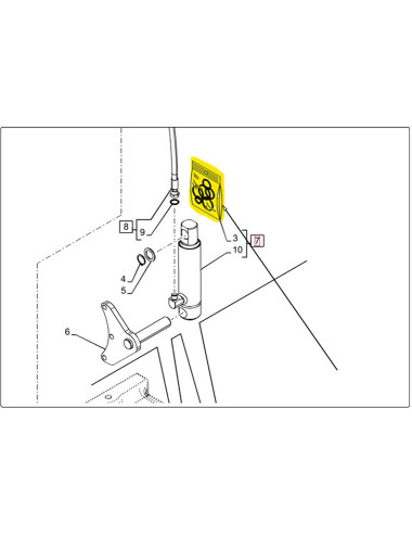 serie guarnizioni pistoni supplementari New Holland cod 84482135