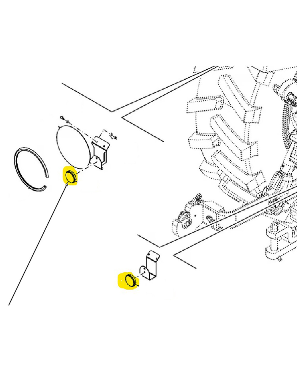 catadiottero New Holland cod 5098455