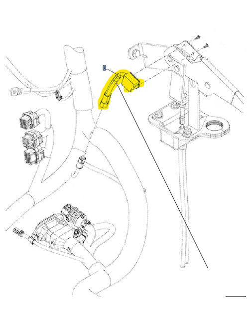 interruttore freno a mano New Holland cod 84142375