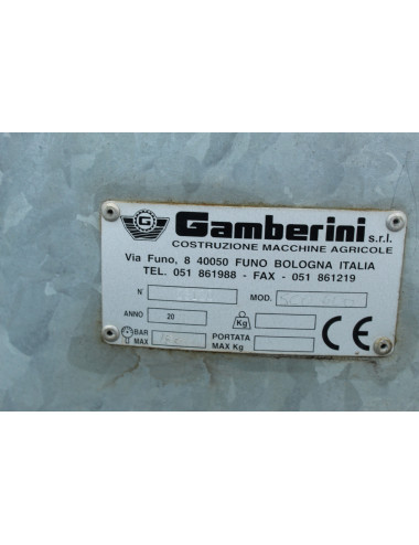 spandicompost usato Gamberini SCO600