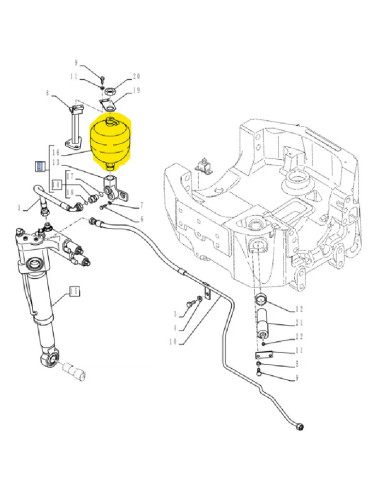 accumulatore New Holland cod 47752045