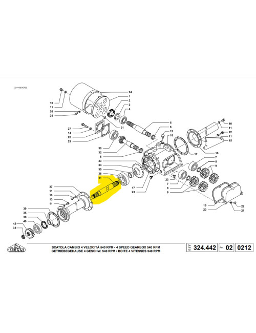 albero l 880 Celli cod 323536