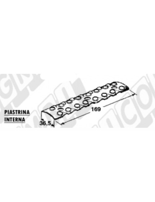 piastra interna per imballatrice a 8 fori cod 66.209