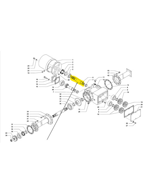 albero uscita PDF Celli cod 332501