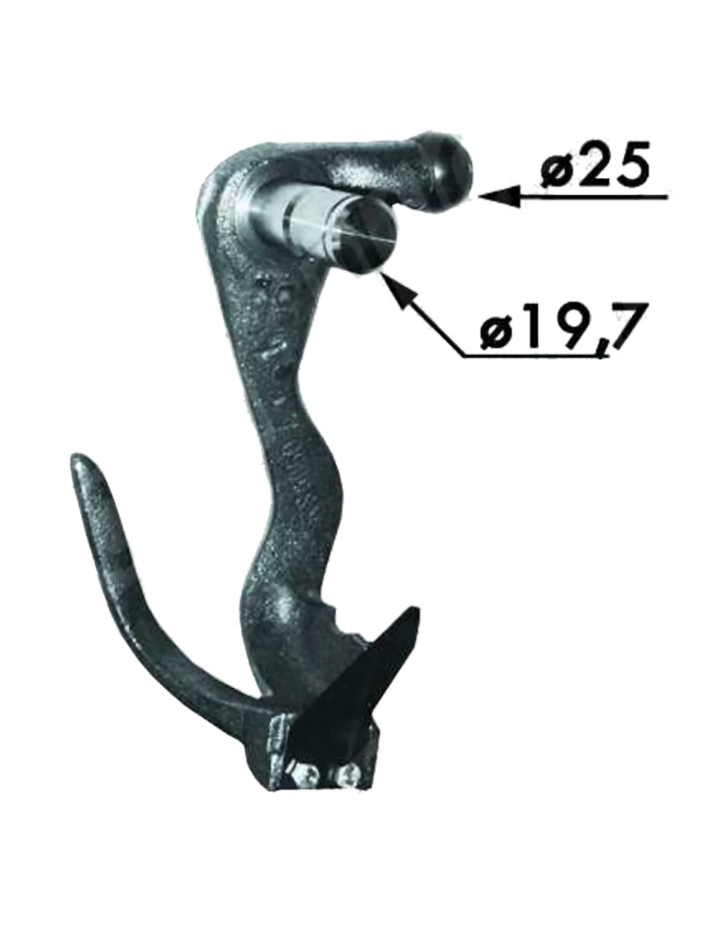 braccio estrattore completo cod 62.703 braccio estrattore completo cod 62.703