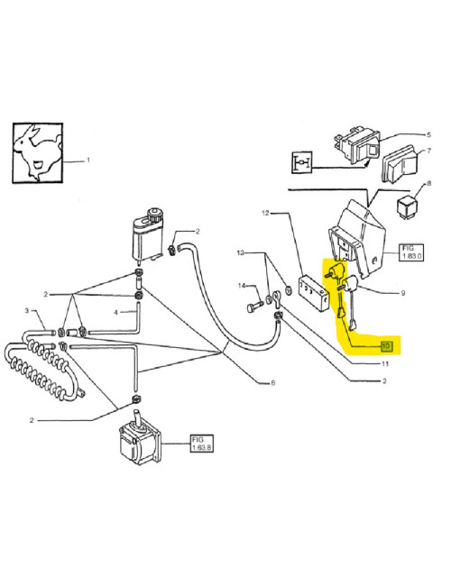 elettrovalvola New Holland cod 5170390
