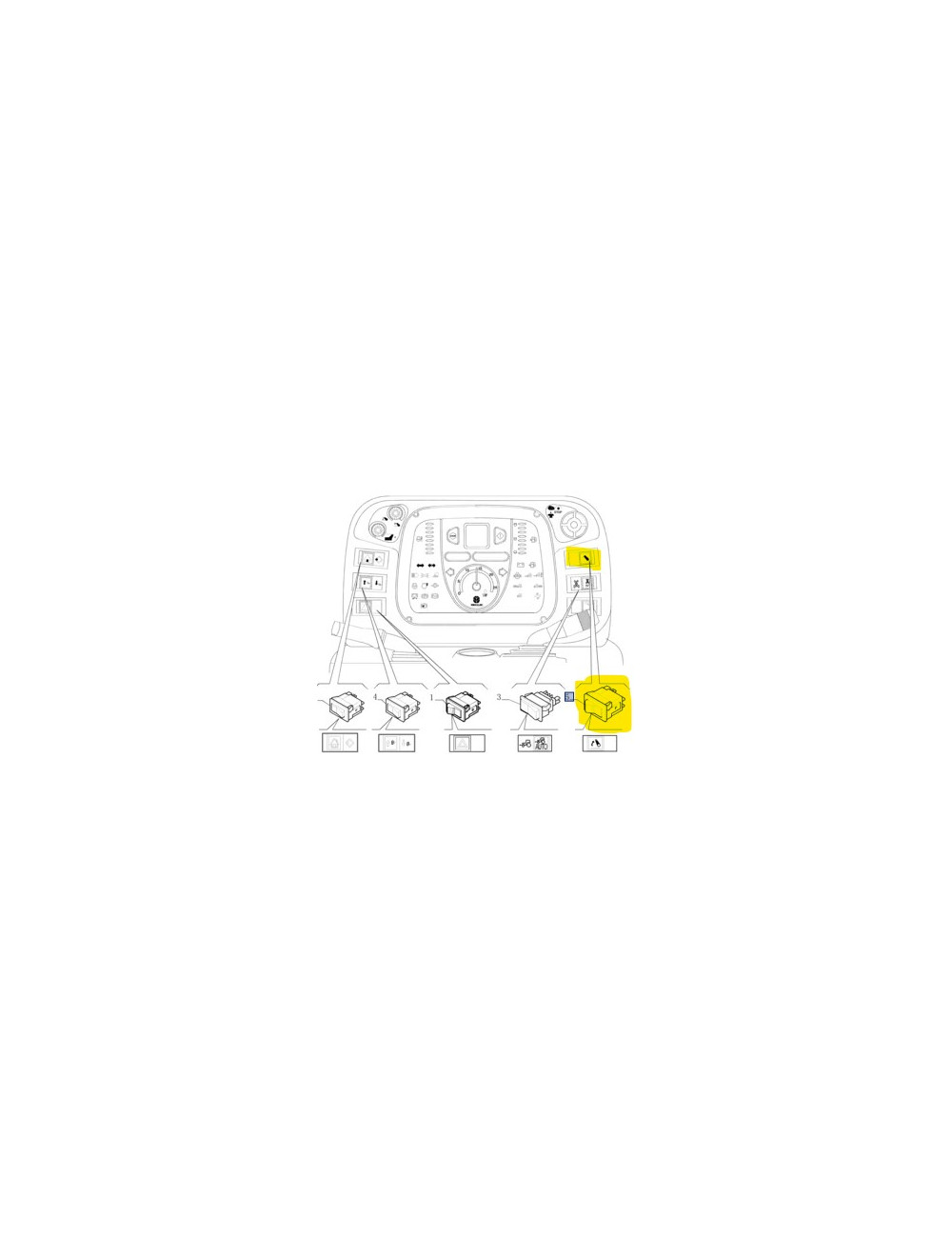 interruttore sollevatore new holland cod 5180495